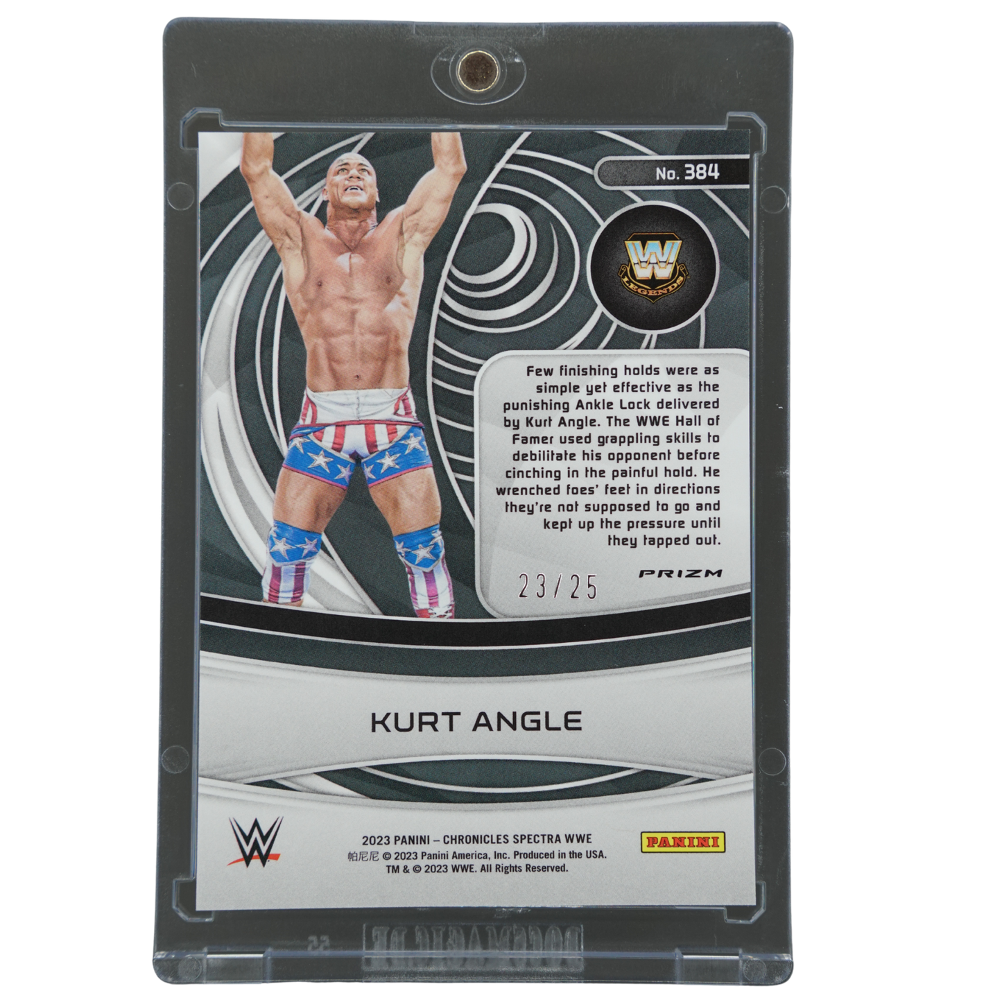 Kurt Angle 2023 Spectra 23/25 #384