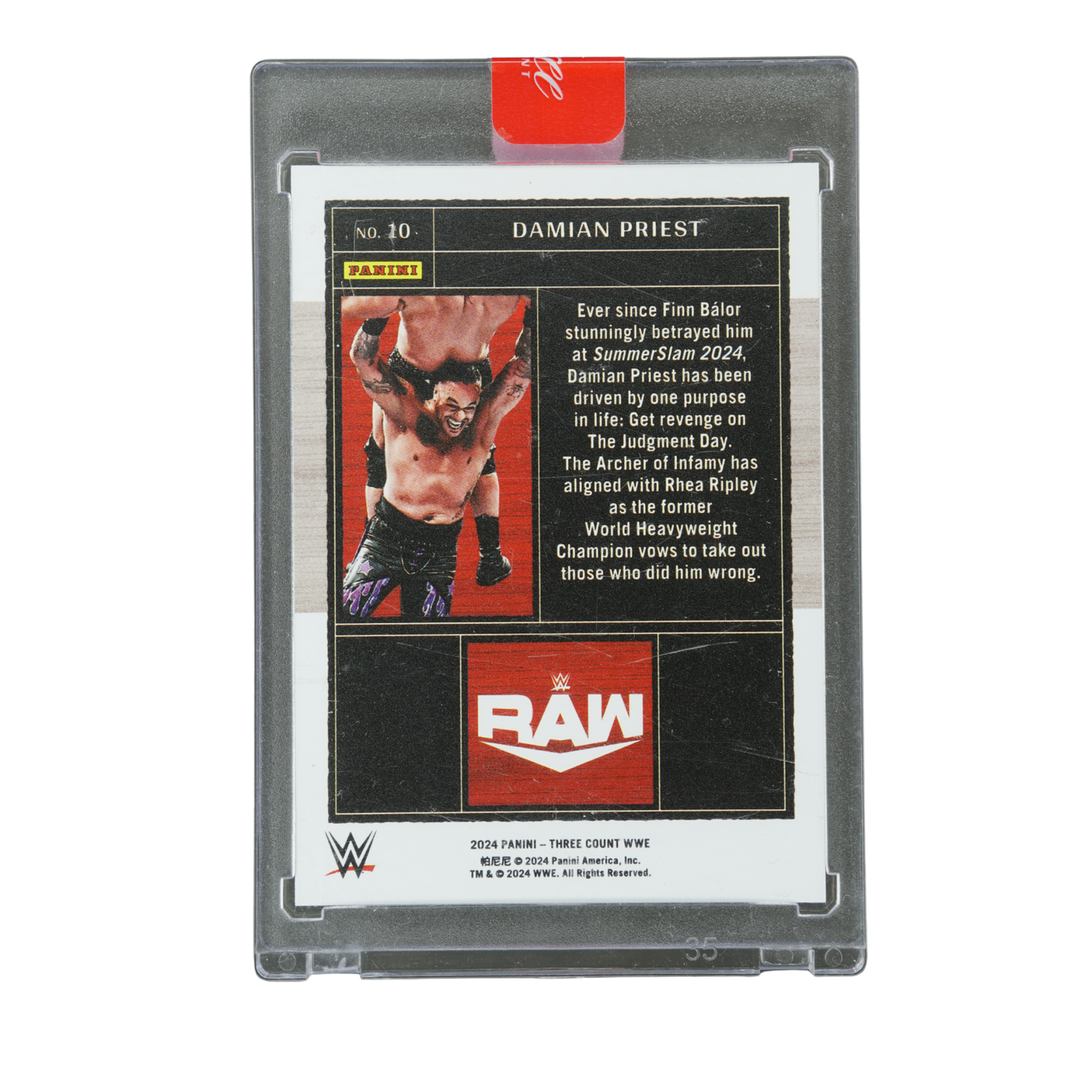Damian Priest 2024 Three Count 1/5 #10