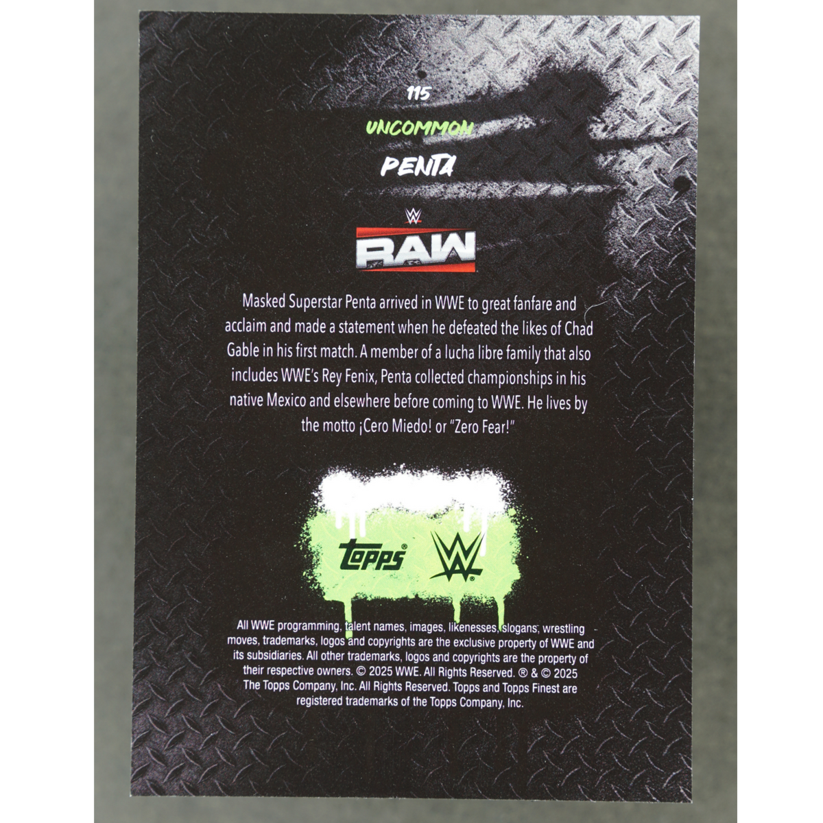 Penta 2025 Finest Uncommon 3/15 #115