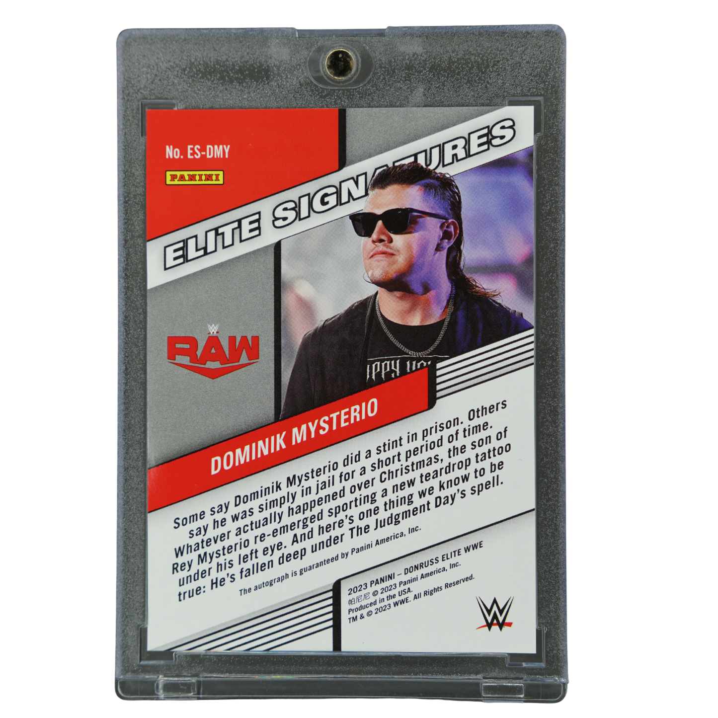 Dominik Mysterio 2023 Elite Signatures #ES-DMY