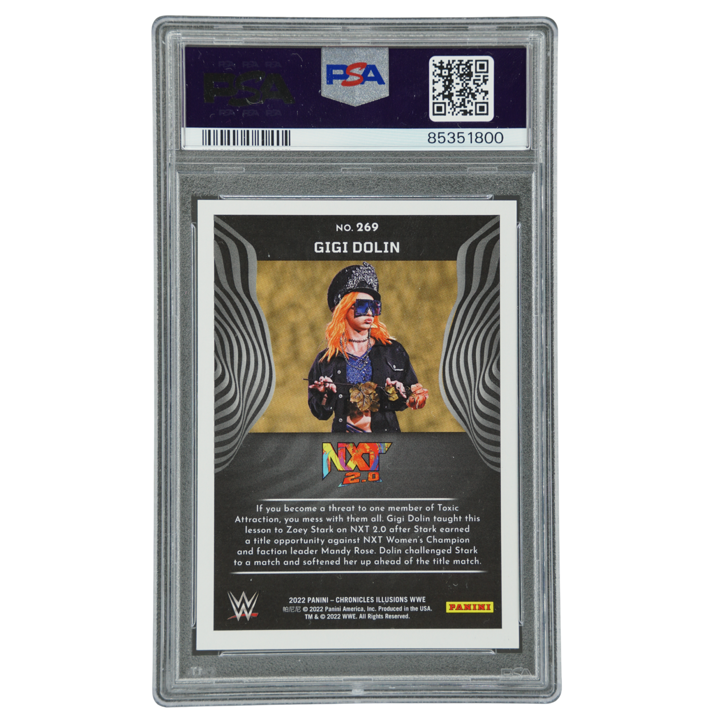 Gigi Dolin 2022 Chronicles Green 23/99 PSA 10 #269