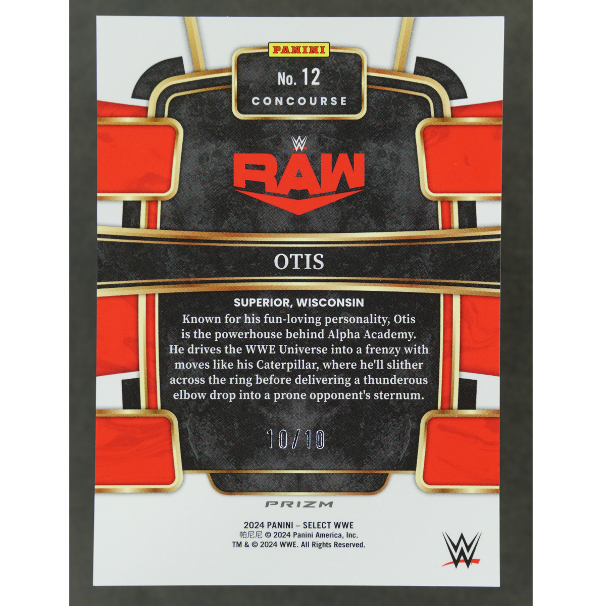 Otis 2024 Select Gold Concourse 10/10 #12