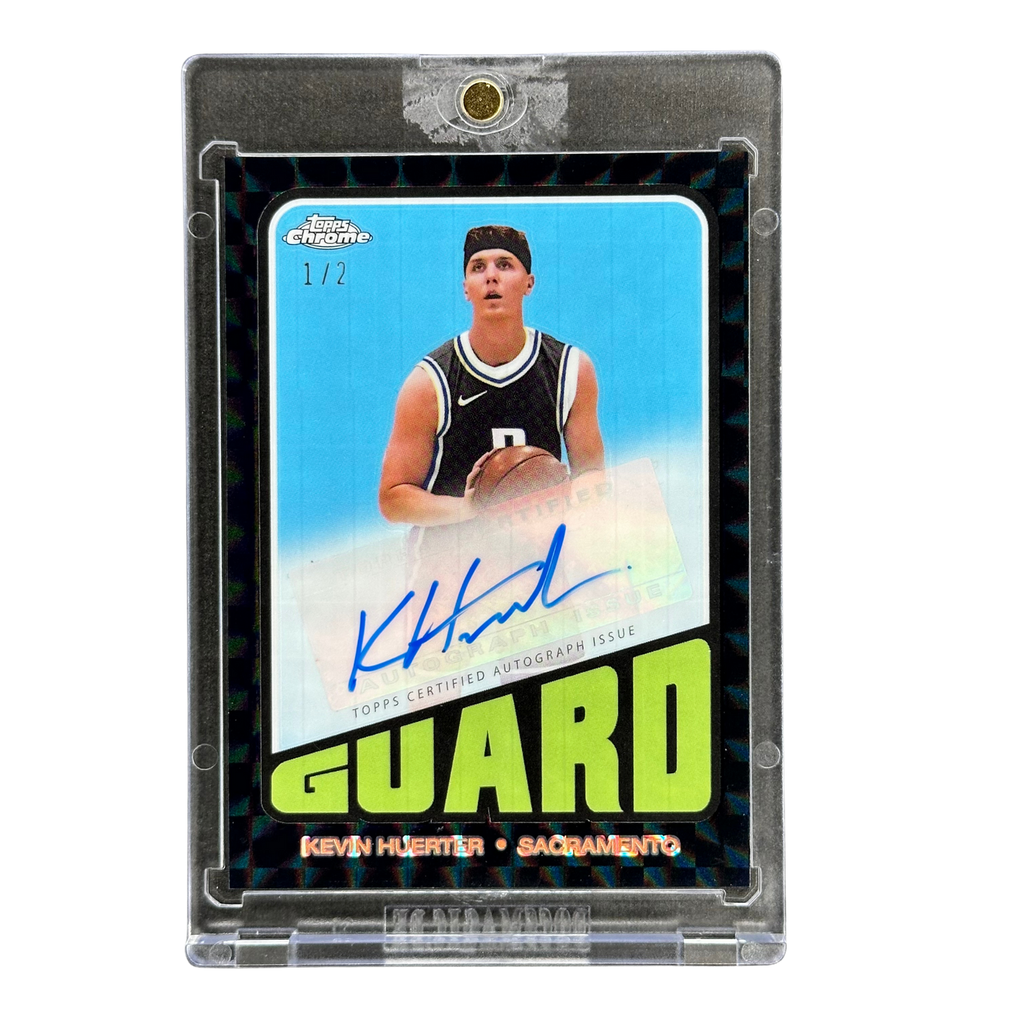 Kevin Huerter 2024 Chrome 1/2 1972 Auto #TA-KH