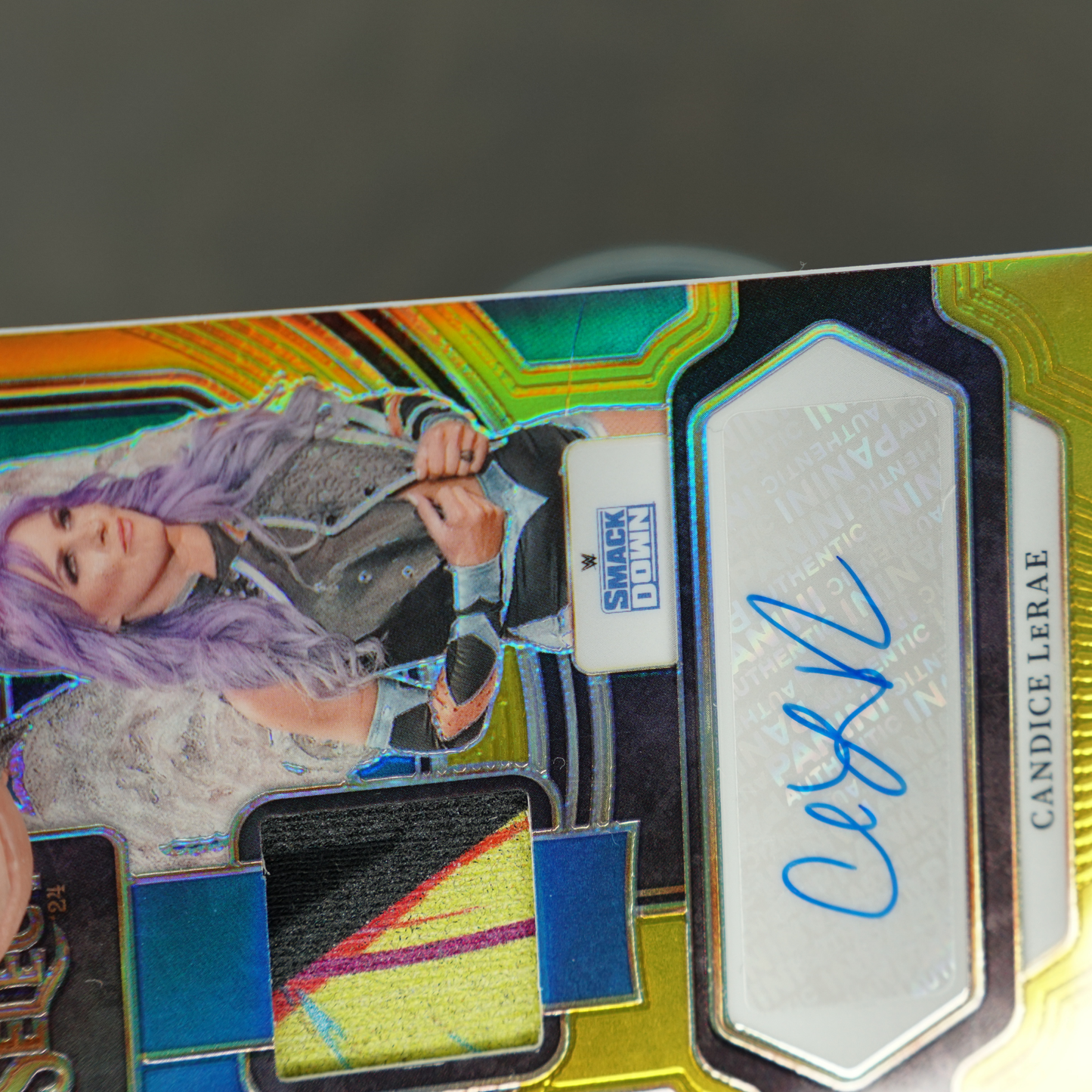Candice LeRae 2024 Select Memorabilia Auto Gold 9/10 #AM-CLR