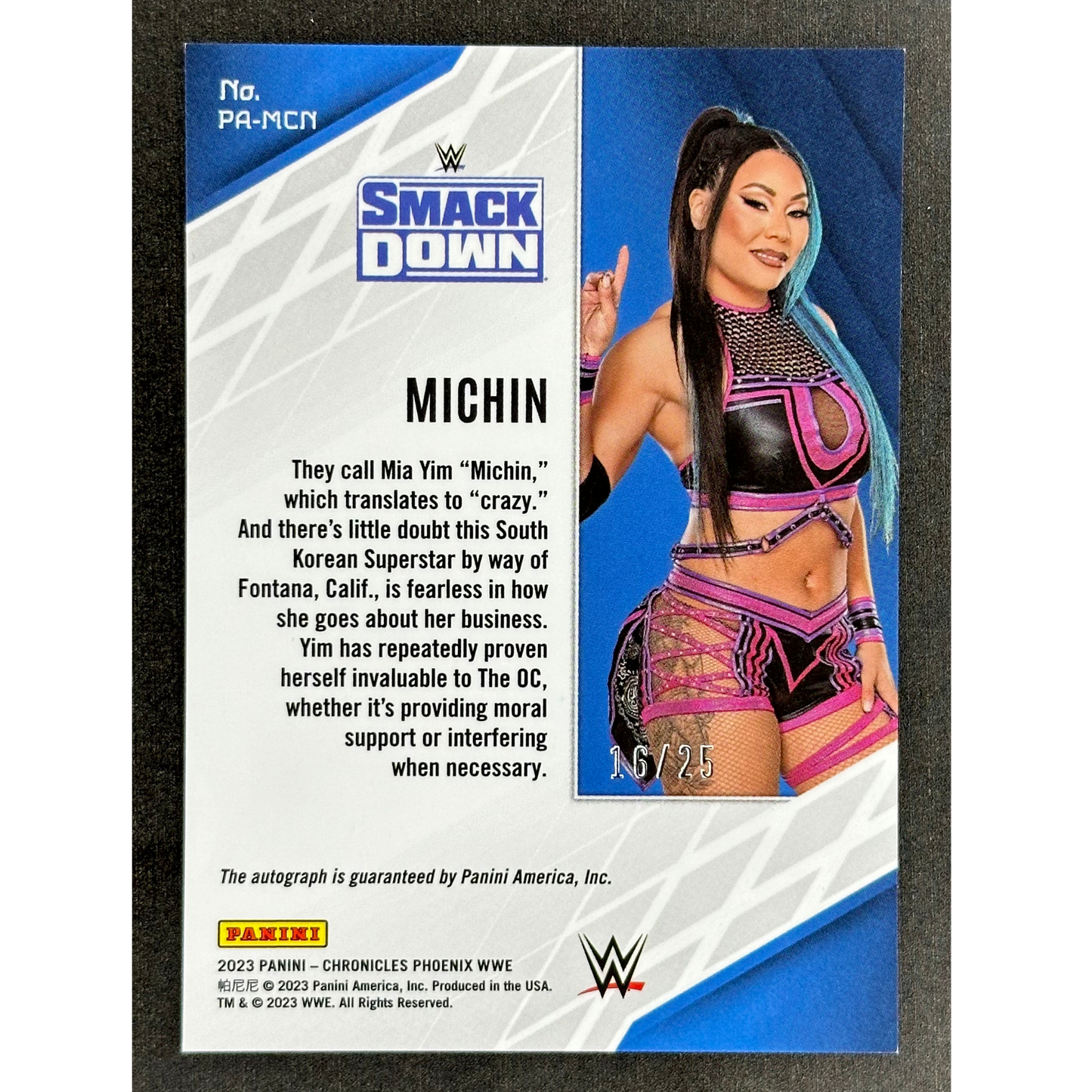 Michin 2023 Chronicles Phoenix Mojo Auto 16/25 #PA-MCN