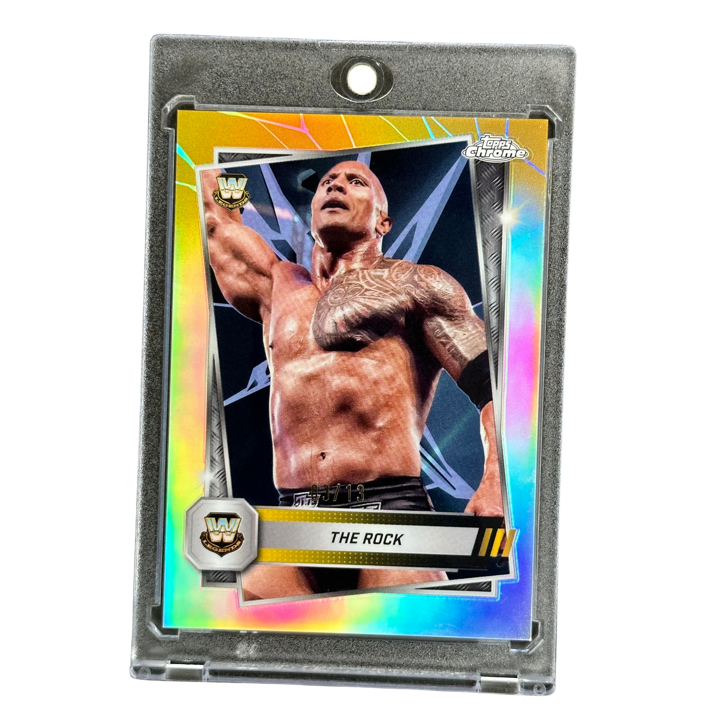 The Rock 2025 Chrome 3/13 #10