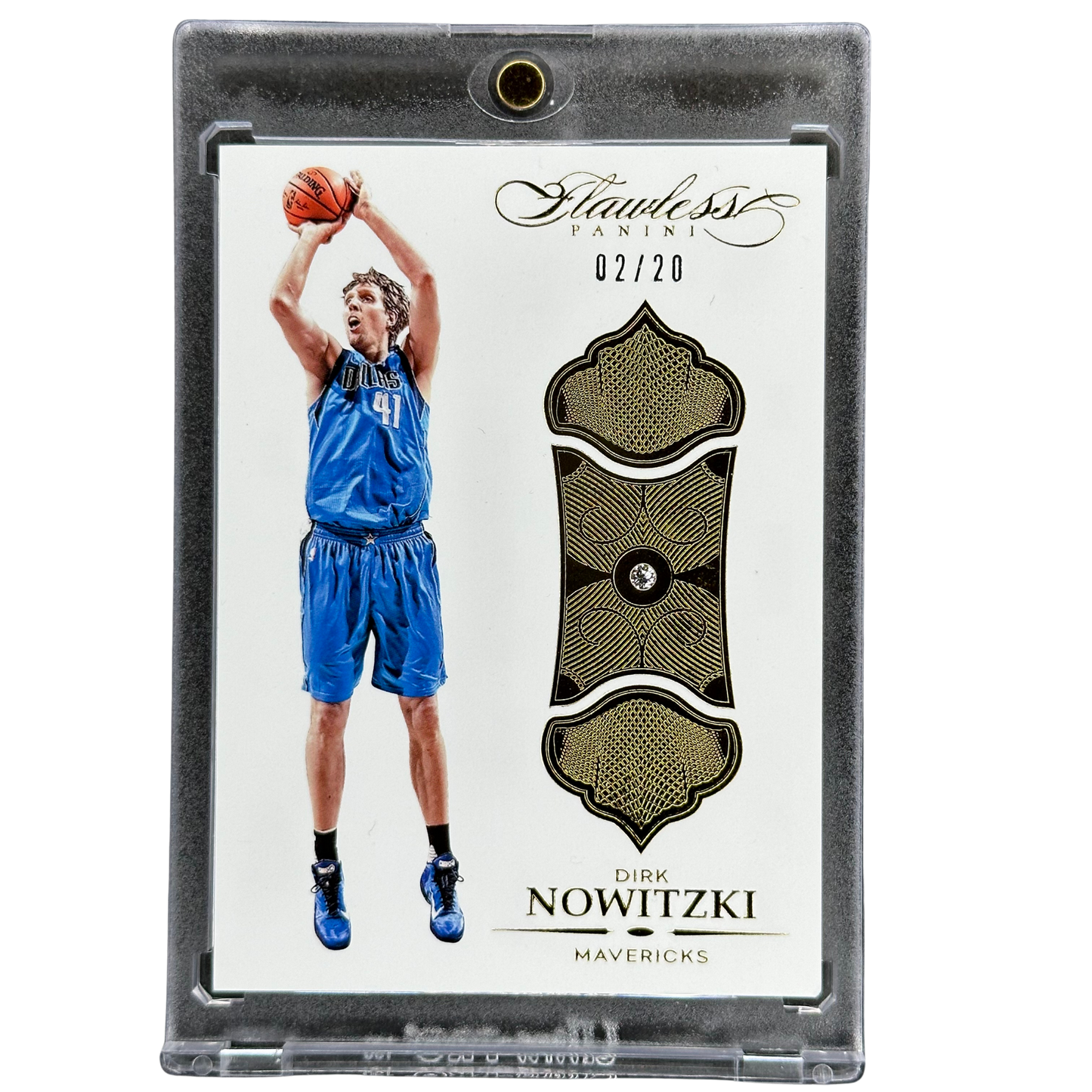 Dirk Nowitzki 2015 Flawless Diamond 2/20 #6