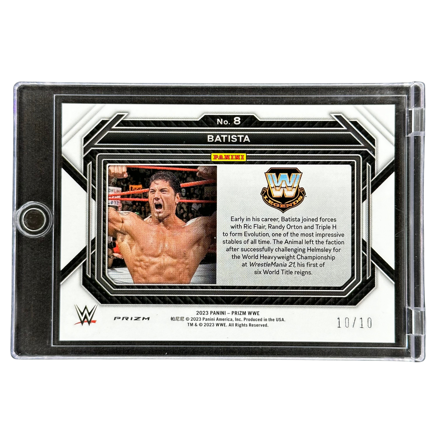 Batista 2023 Prizm Gold 10/10 #8