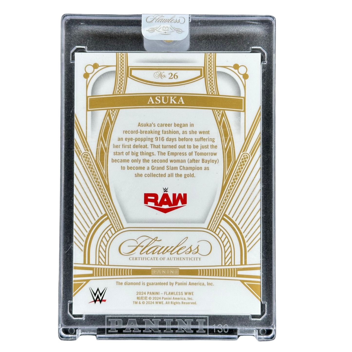 Asuka 2024 Flawless Diamond 5/8 #26