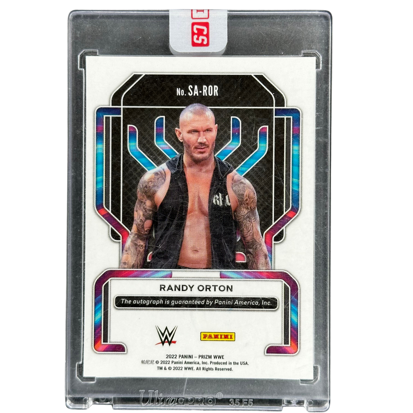 Randy Orton 2022 Prizm Superstar Auto #SA-ROR