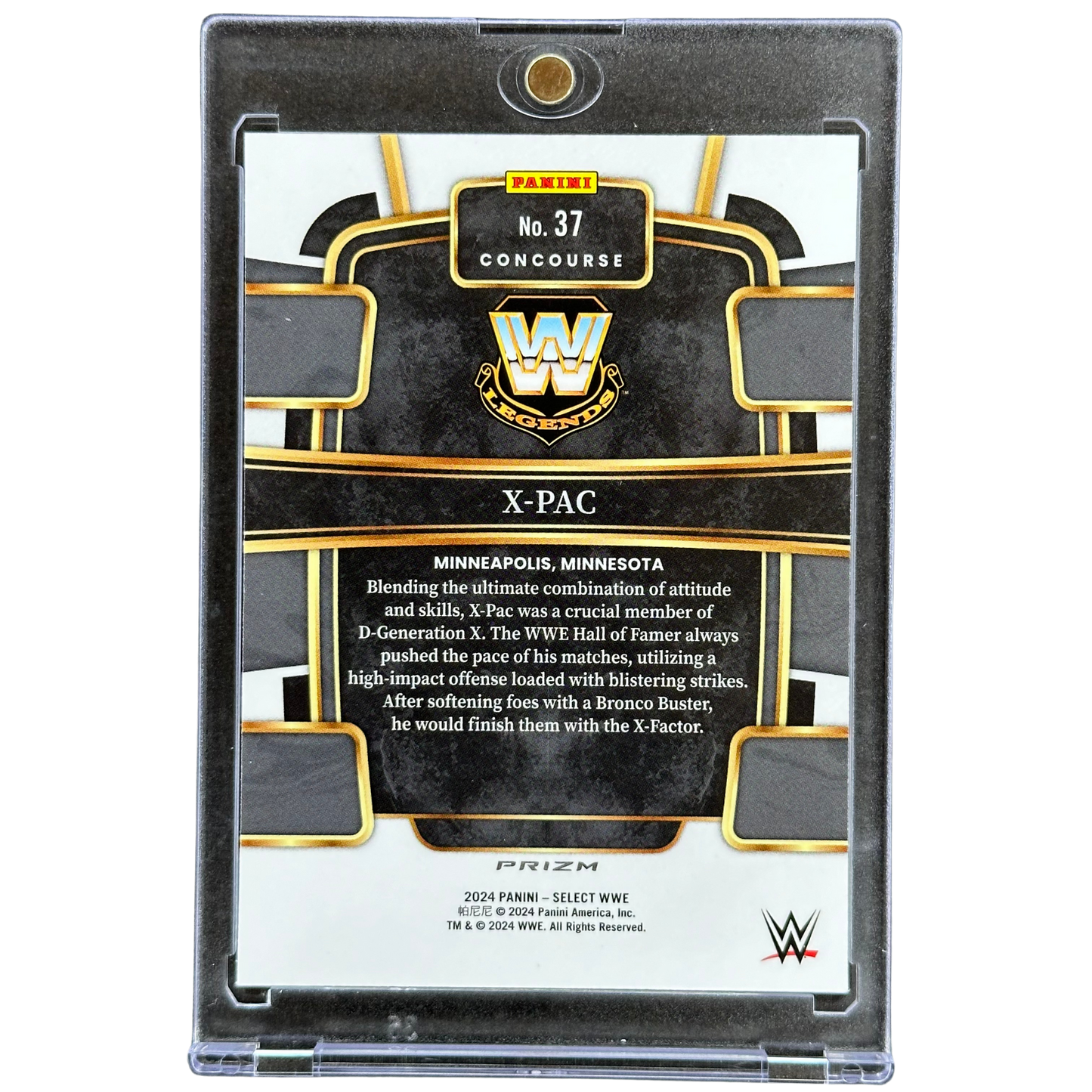 X-Pac 2024 Select Zebra #37