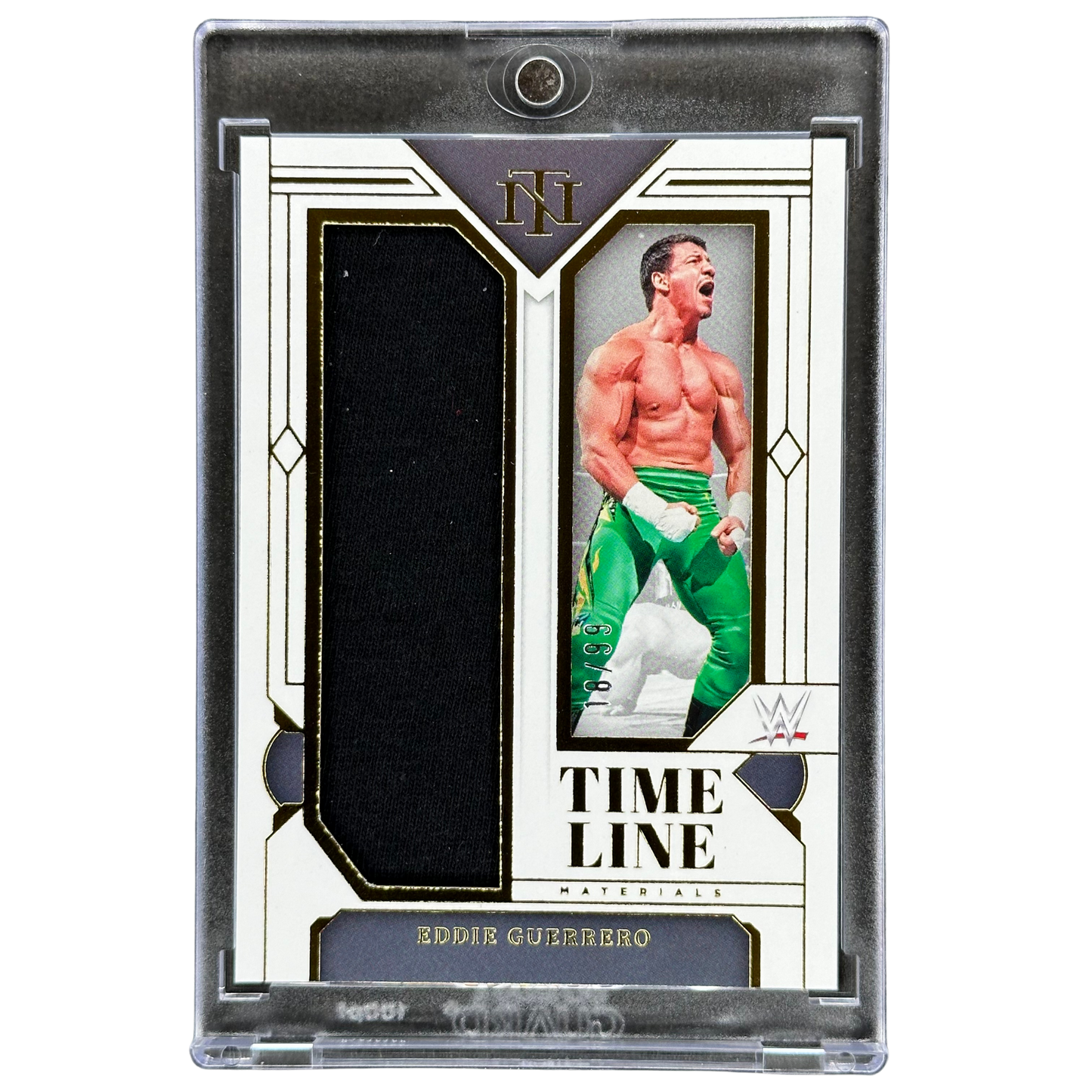 Eddie Guerrero 2024 National Treasures Time Line 18/99 Memorabilia #TM-EGR