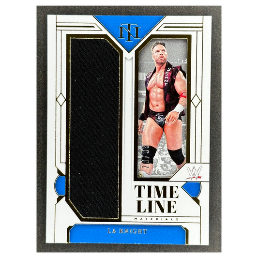 LA Knight 2024 National Treasures Time Line Memorabilia 28/99 #TM-LAK