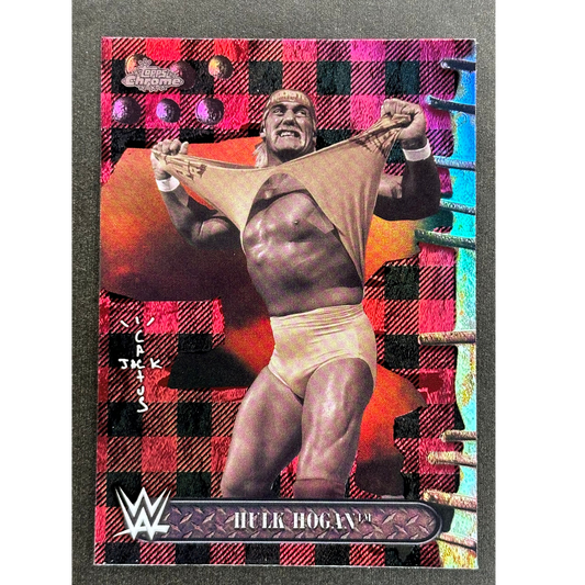 Hulk Hogan 2025 Cactus Jack Red Flannel #60