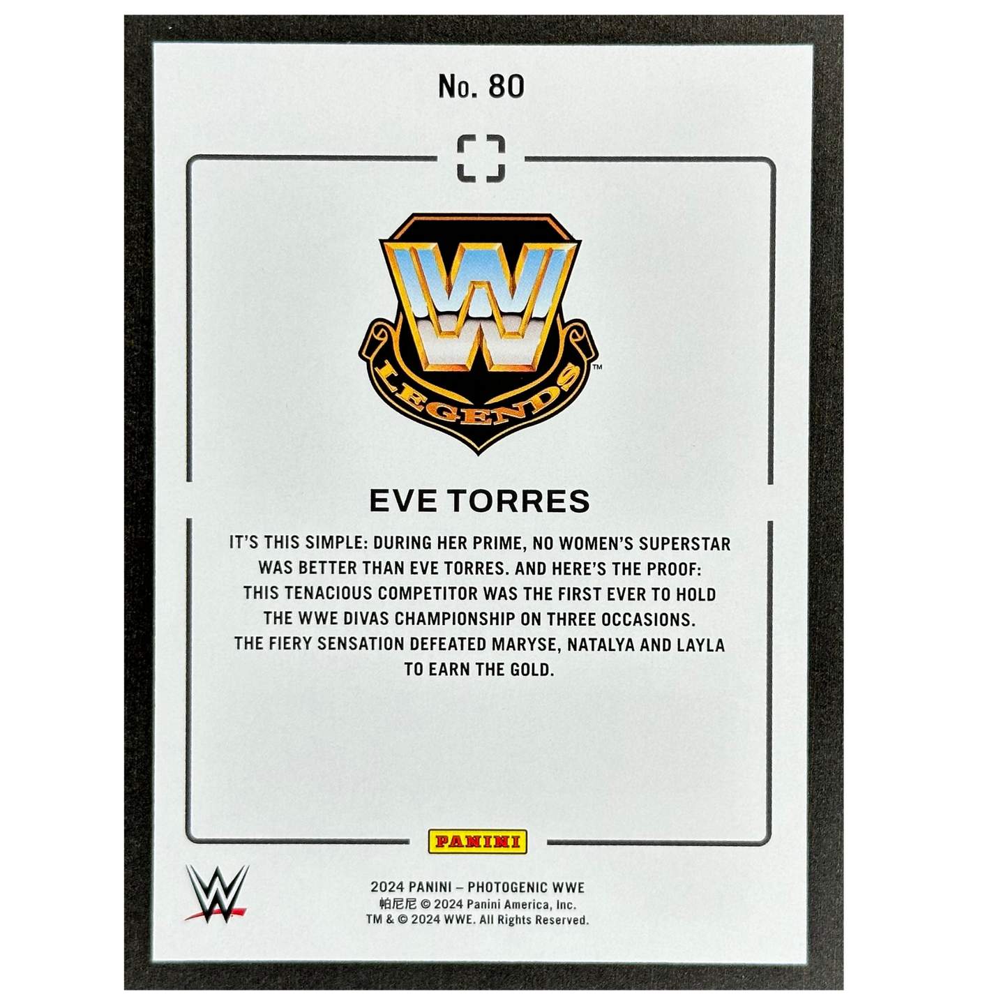 Eve Torres 2024 Photogenic 27/75 #80