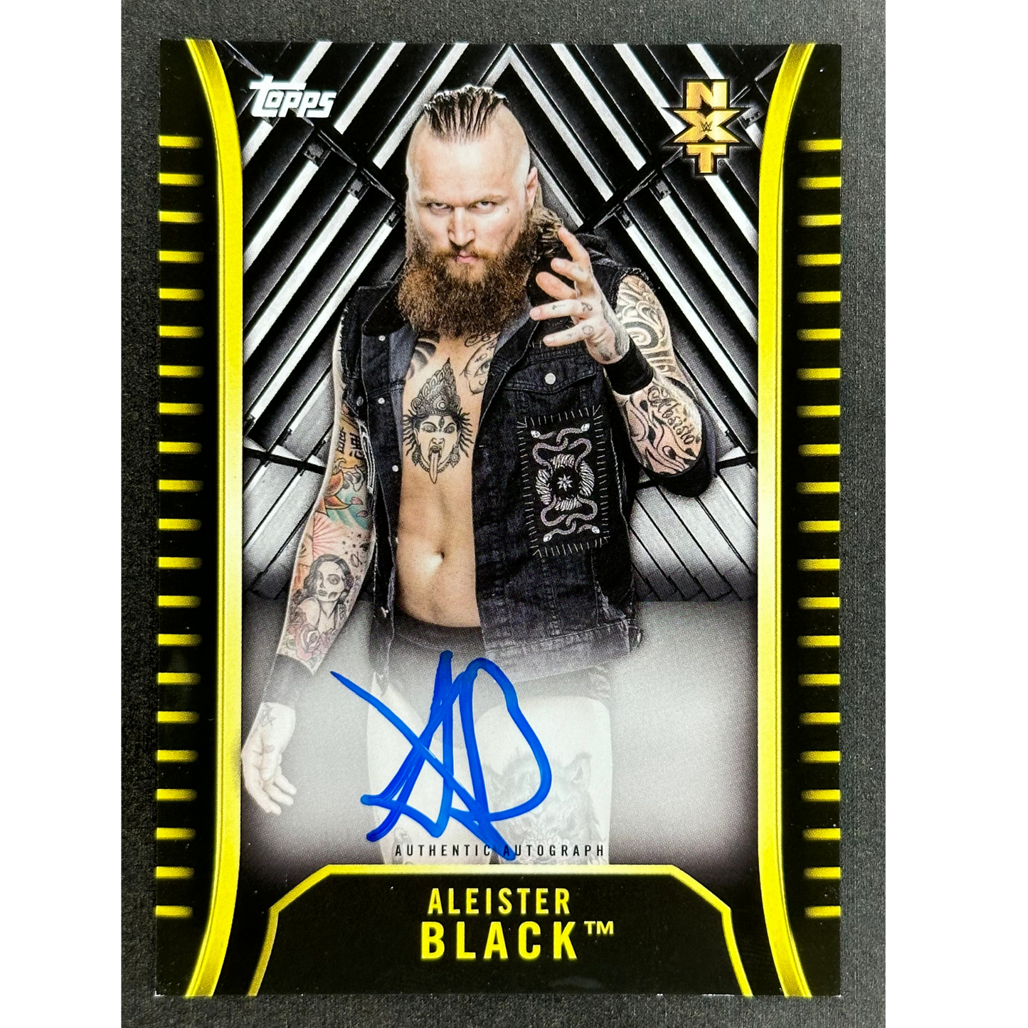 Aleister Black 2018 NXT Auto #A-AB
