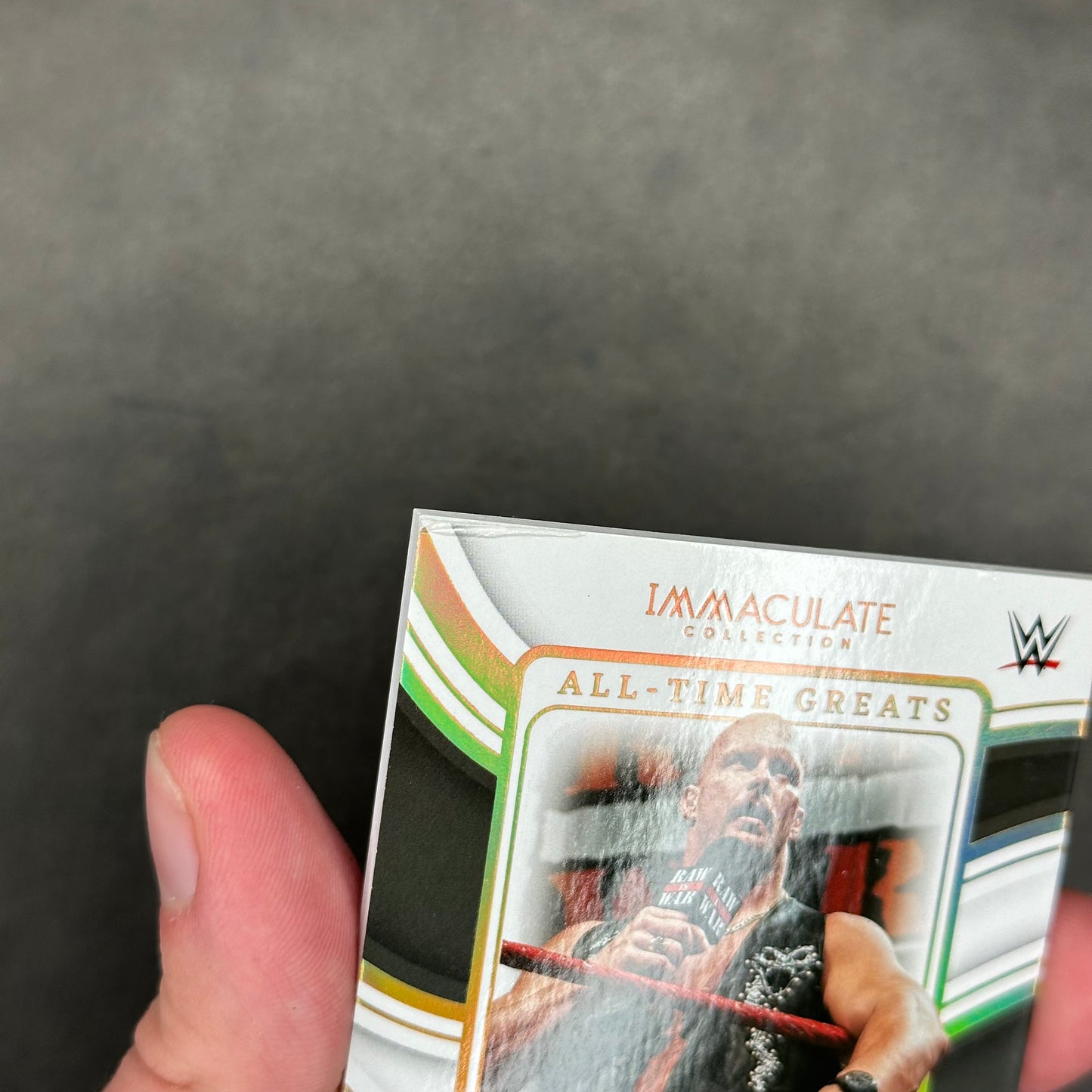 „Stone Cold“ Steve Austin 2023 Immaculate All-Time Greats Auto 2/10 #AT-SCA
