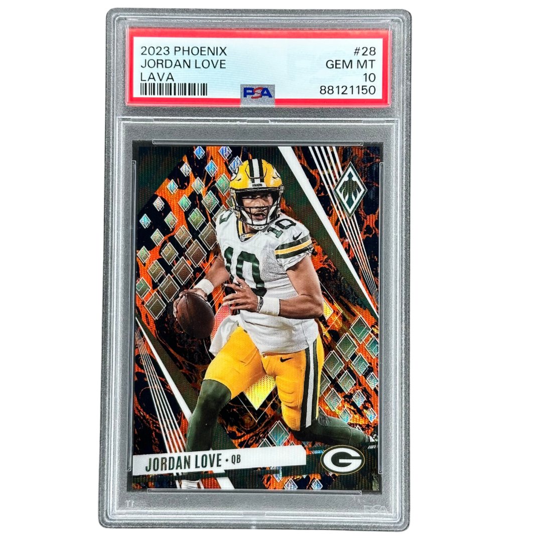 Jordan Love 2023 Phoenix Lava 25/150 PSA 10 #28