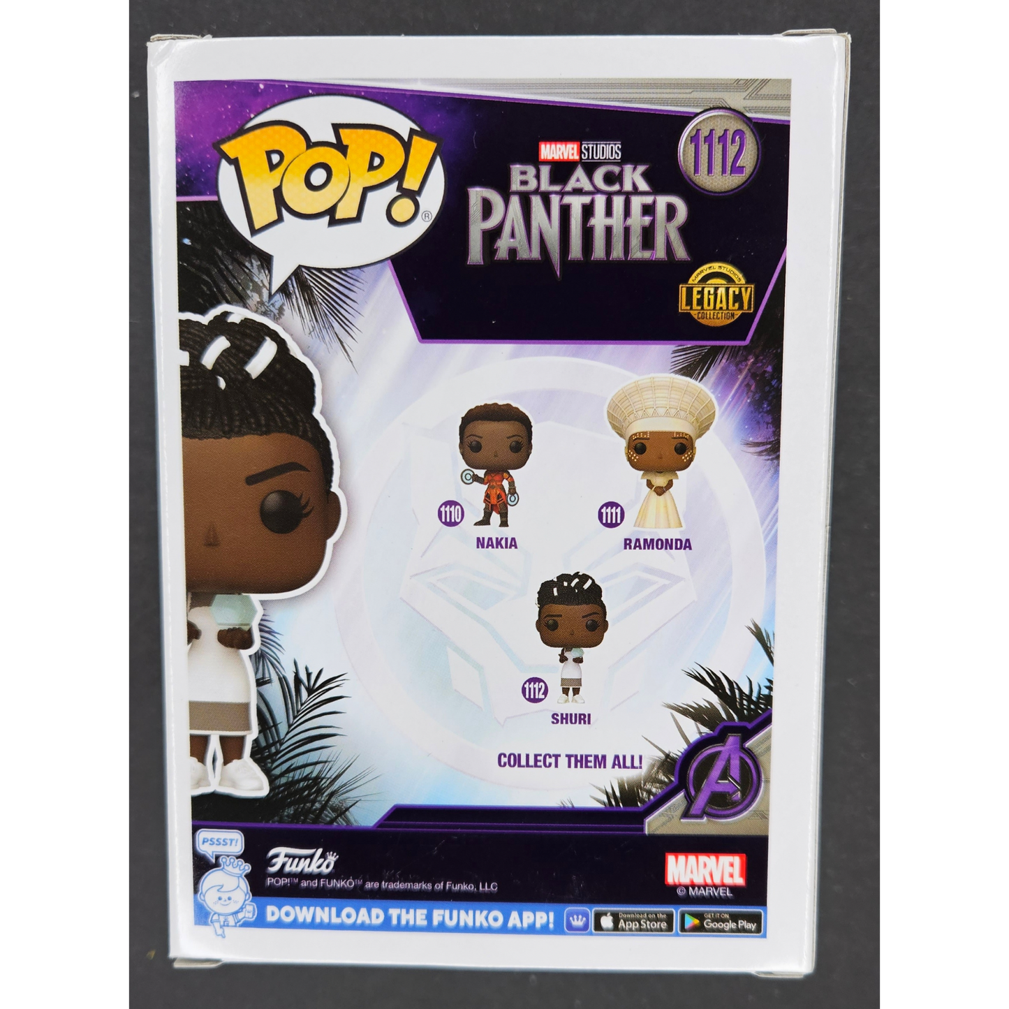 Shuri Funko Pop! Panther #1112 Special Edition Marvel Studios Legacy Edition