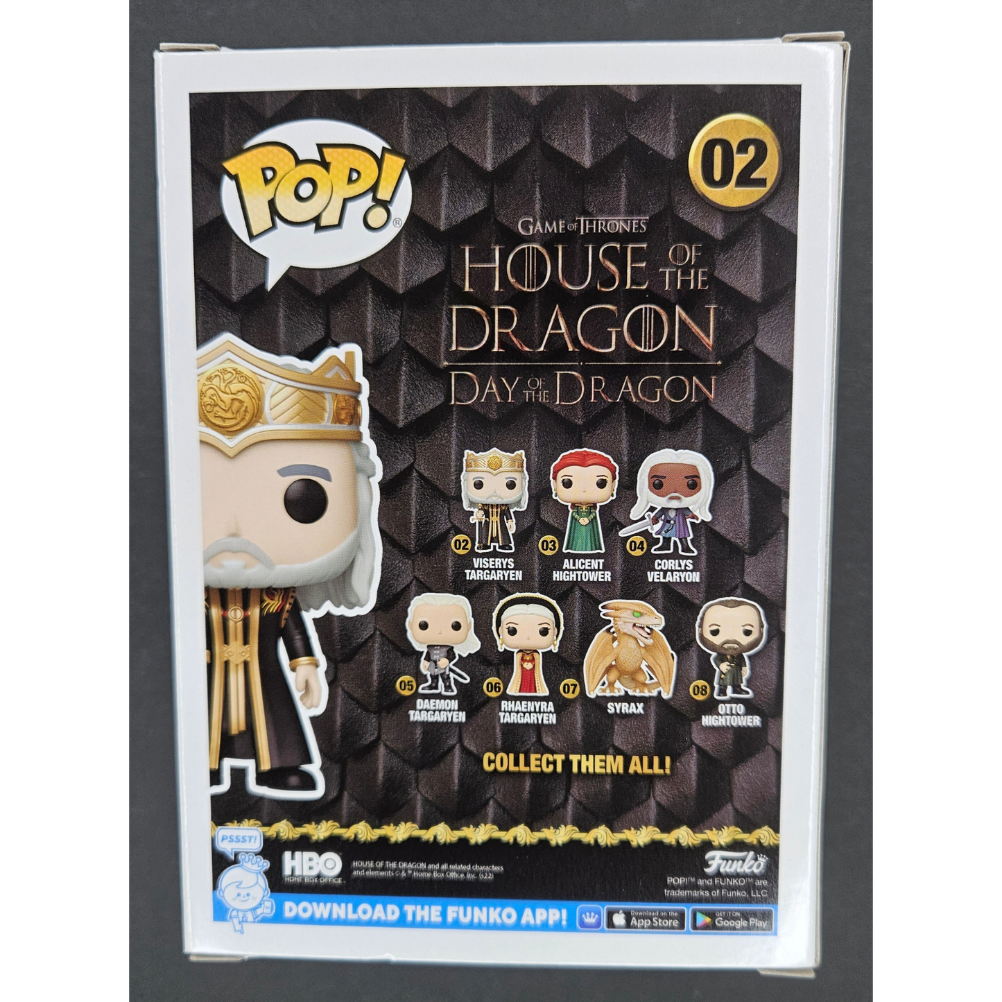 Viserys Targaryen Funko Pop! House of the Dragons #02