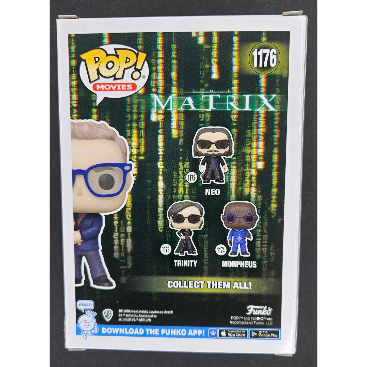 The Analyst Funko Pop! Movies Matrix #1176 Special Edition
