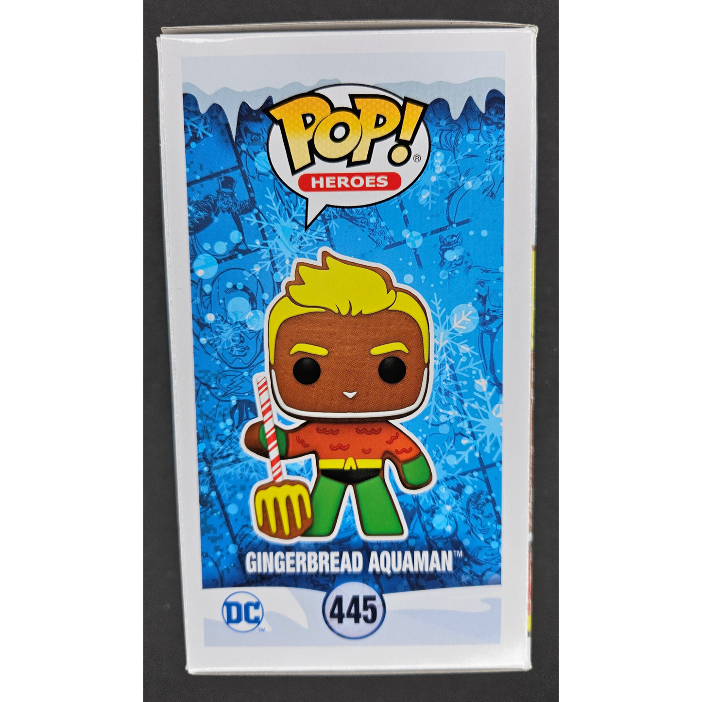 Gingerbread Aquaman Funko Pop! Heroes DC Super Heroes #445