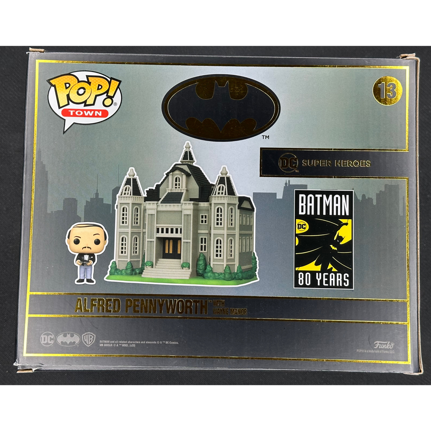 Alfred Pennyworth with Wayne Manor Funko Pop! Town DC Batman #13