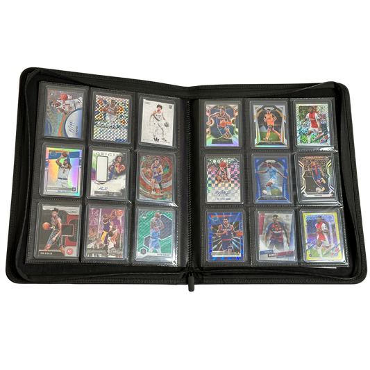 9-Pocket Top Loader Binder für bis zu 216 Karten / Ordner für Trading Cards