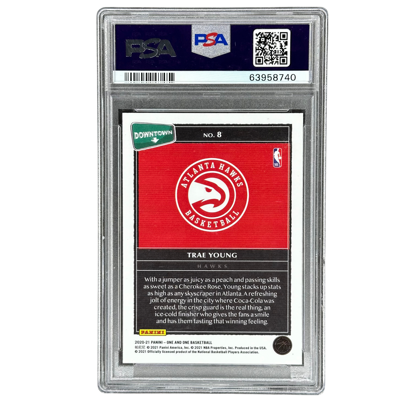 Trae Young 2020 One and One Downtown PSA 10 #8