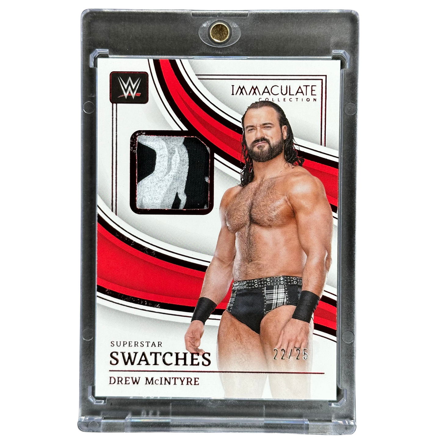 Drew McIntyre 2023 Immaculate Swatches Memorabilia 22/25 #SM-DMI