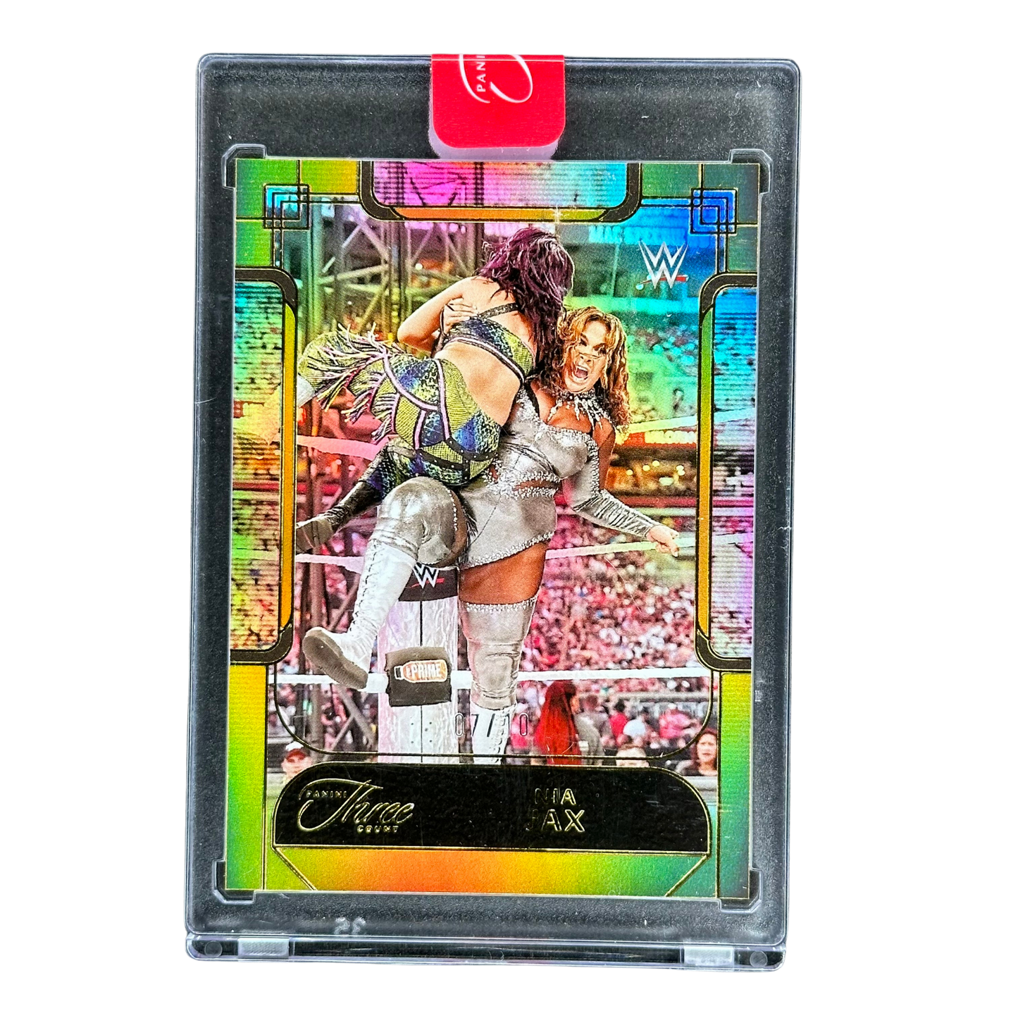 Nia Jax 2024 Three Count 7/10 Panini Sealed #95