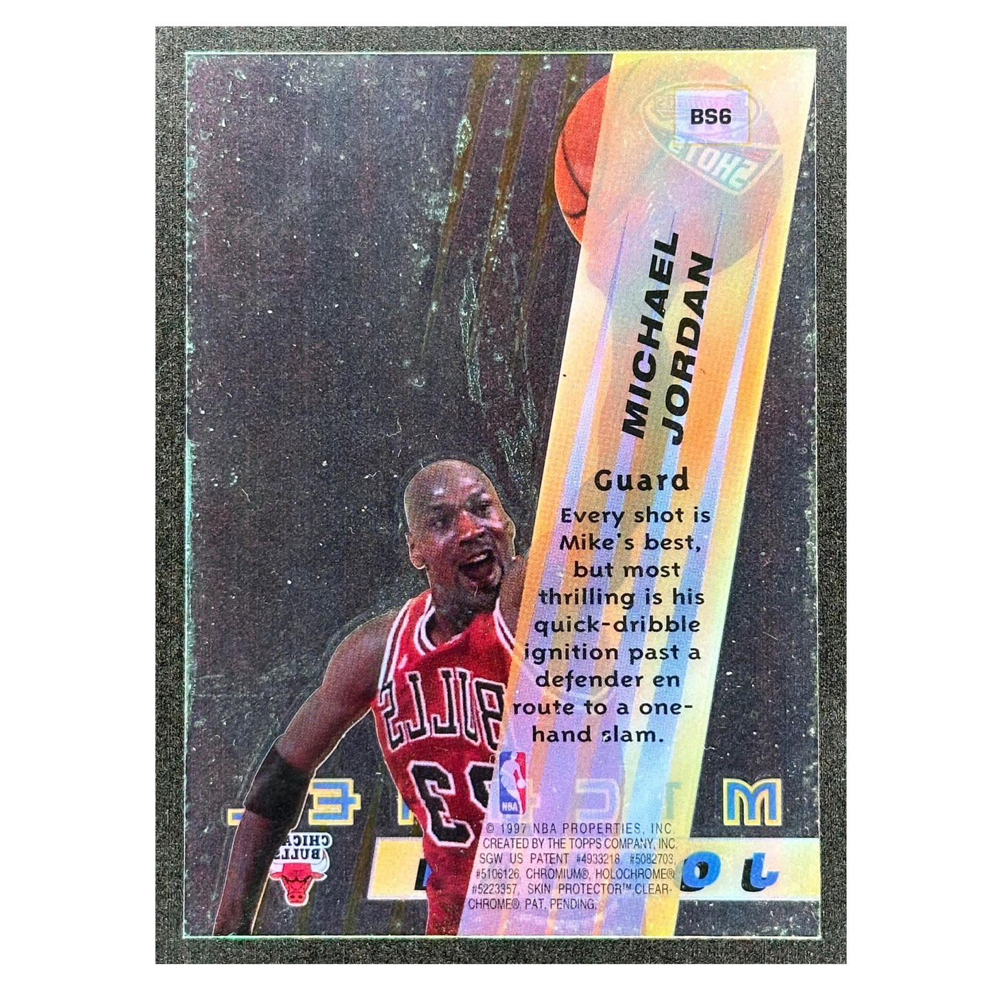 Michael Jordan 1996 Bowman Best Shots #BS6