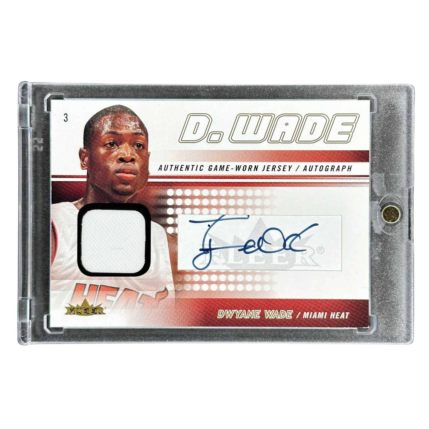 Dwyane Wade 2005 Fleer Memorabilia Auto 26/125
