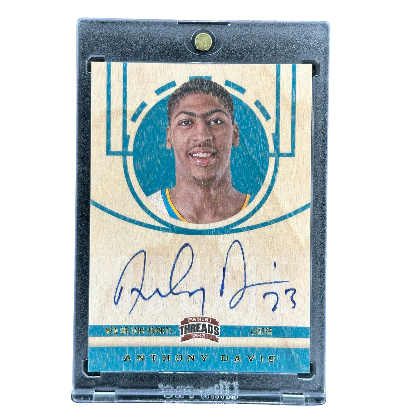 Anthony Davis 2012 Threads RC Rookie Card Auto #201