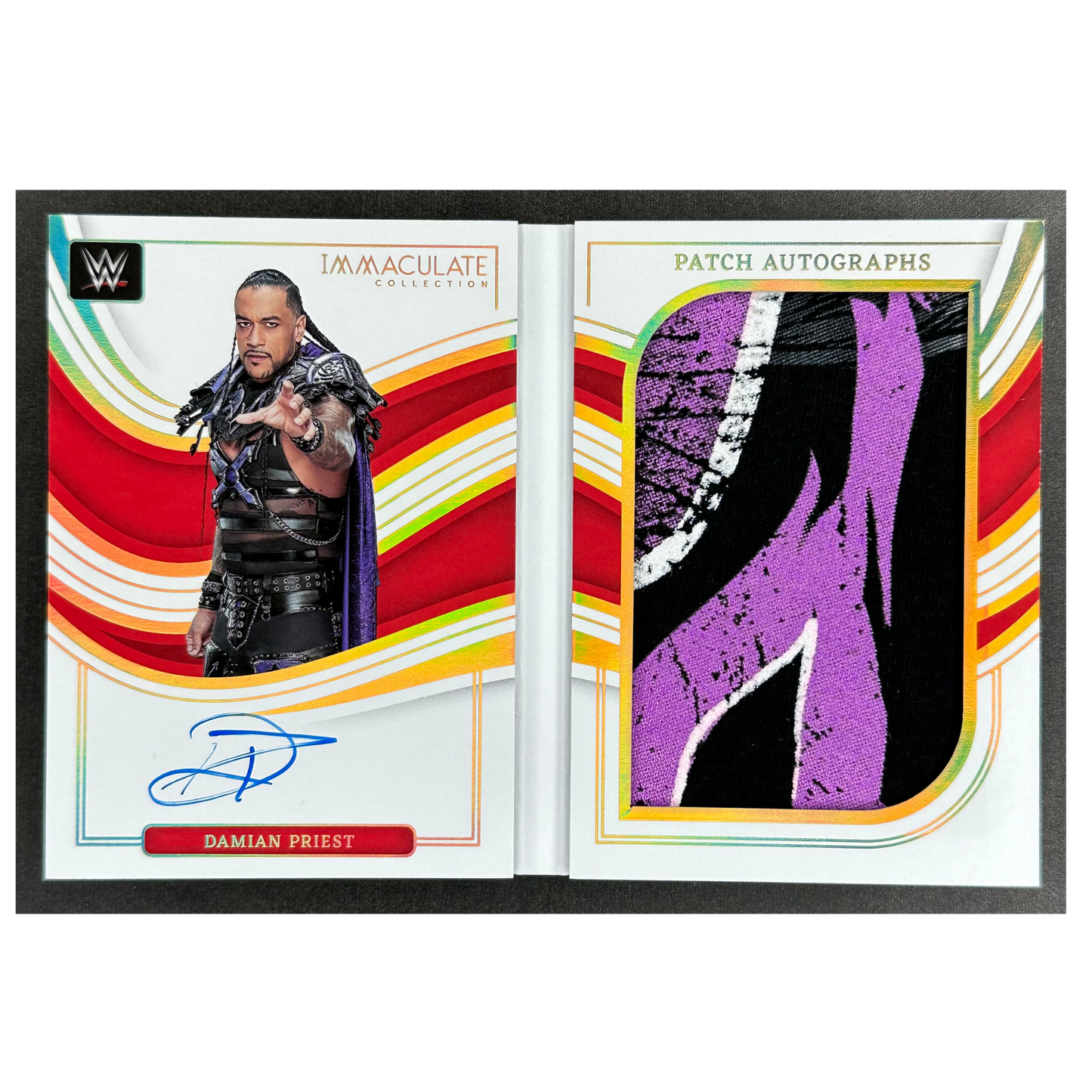 Damian Priest 2023 Immaculate Booklet Memorabilia Auto 1/10 #PB-DPS
