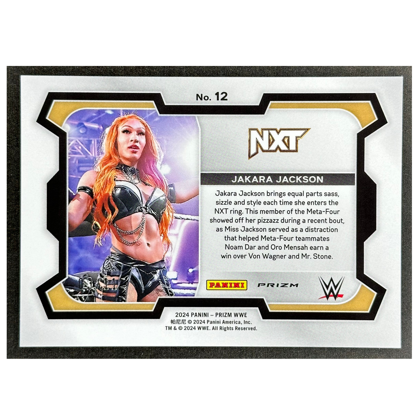 Jakara Jackson 2024 Prizm 3/11 Blue Shimmer #12