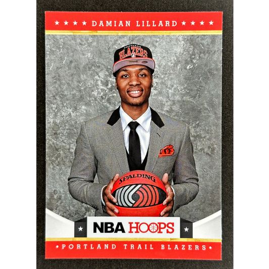 Damian Lillard 2012 Hoops RC Rookie Card #280