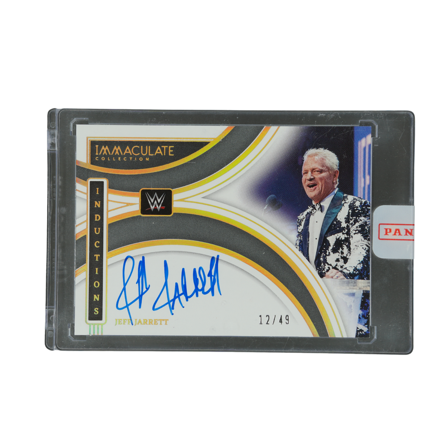 Jeff Jarrett 2022 Immaculate Inductions Auto 12/49 #II-JJR
