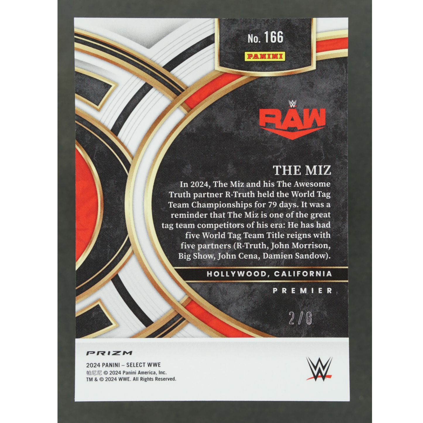 The Miz 2024 Select Lucky Envelopes 2/8 #166
