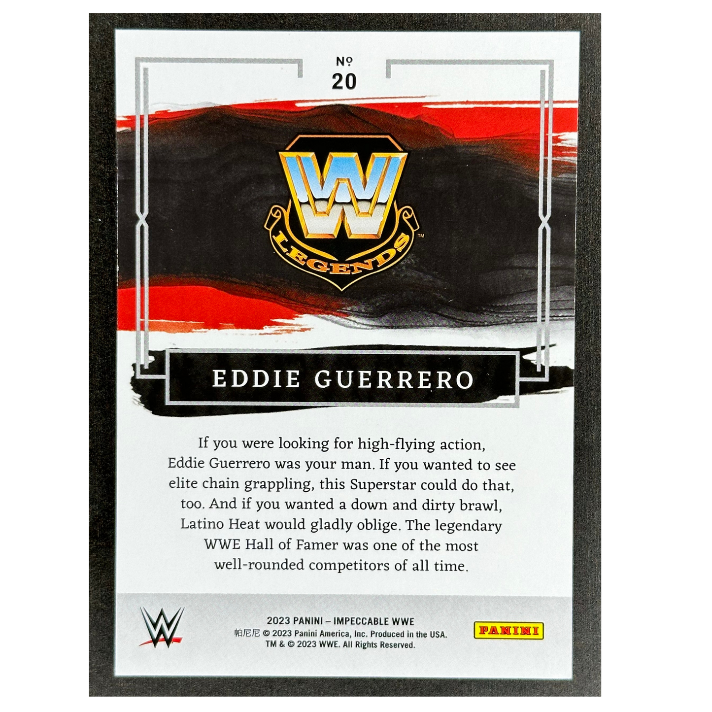 Eddie Guerrero 2023 Impeccable 53/99 #20