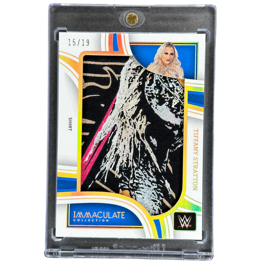 Tiffany Stratton 2023 Immaculate Jumbo Shirt Memorabilia 15/19 #JM-TFS