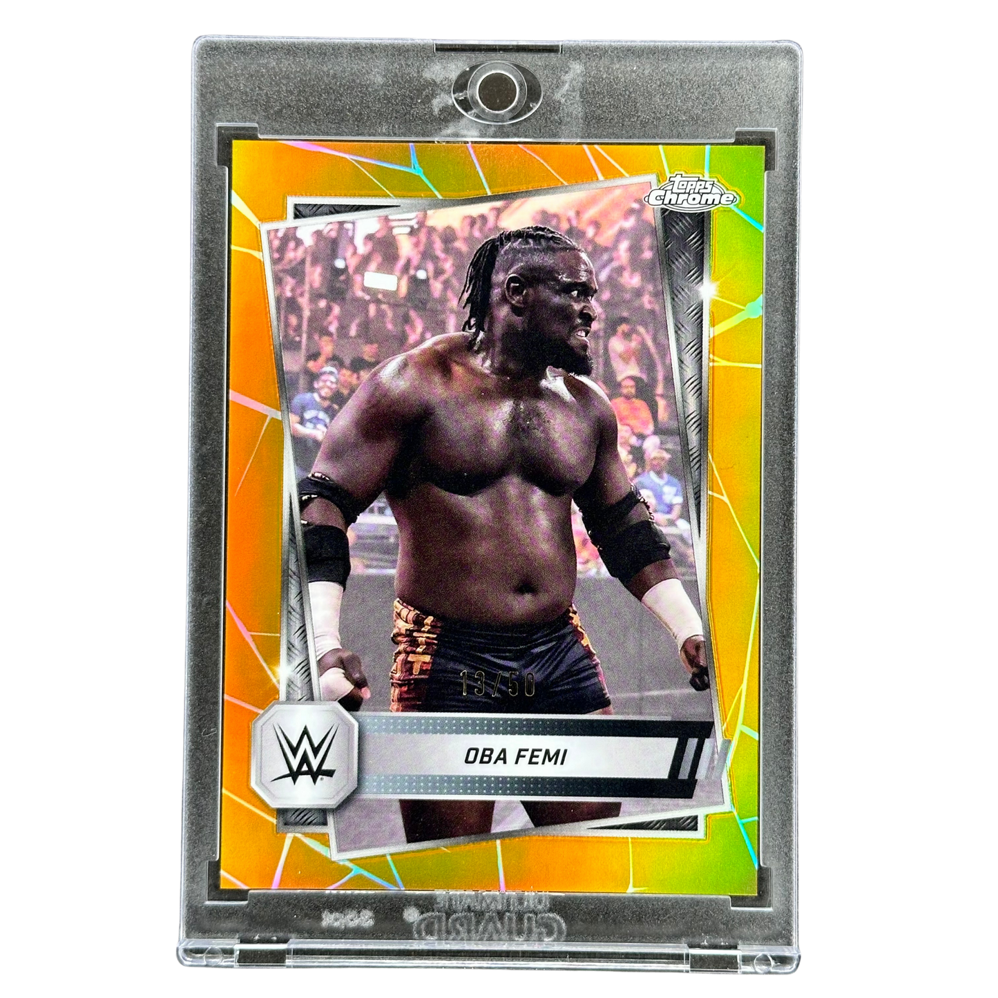 Oba Femi 2025 Chrome Gold 13/50 #113