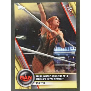 Becky Lynch 2020 Topps Royal Rumble 7/10 #10