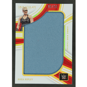 Rhea Ripley 2023 Immaculate Jumbo Ring Canvas Memorabilia 5/99 #JR-RH2