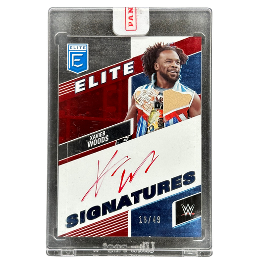 Xavier Woods 2023 Elite Signatures Auto 18/49 #ES-XWD