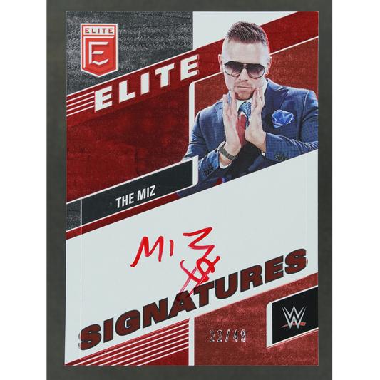 The Miz 2023 Elite Signatures 22/49 #ES-MIZ