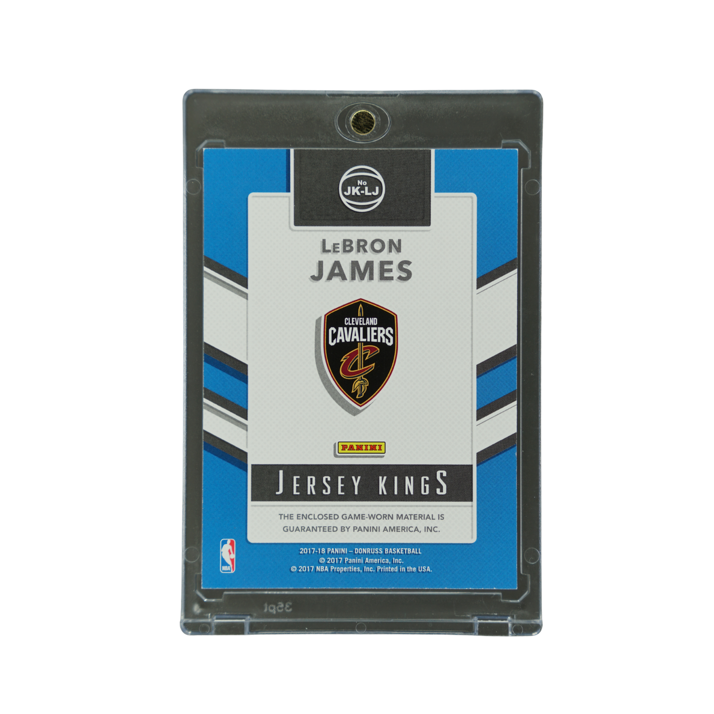 Lebron James 2017 Donruss Jersey Kings #JK-LJ