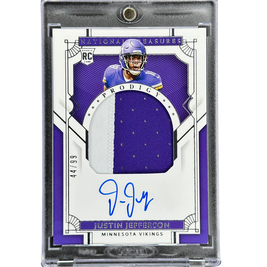 Justin Jefferson 2020 National Treasures RPA 44/99 #PPA-JUJ