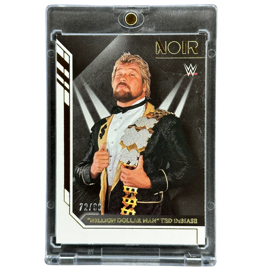"million Dollar Man" Ted DiBiase 2023 Noir 72/99 #NR-5