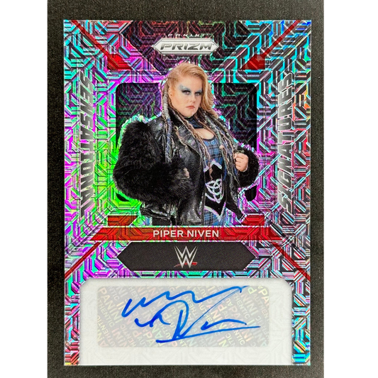 Piper Niven 2024 Prizm Sensational Signatures Mojo Auto 11/25 #SS-PNI